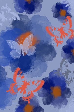 笔触印花华亿平台图片