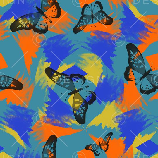 笔触印花华亿平台图片