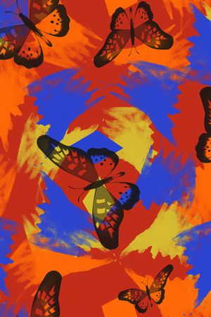 笔触印花华亿平台图片