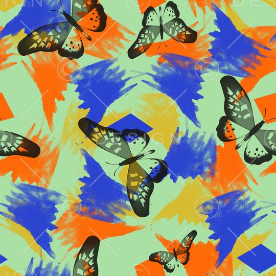 笔触印花华亿平台图片