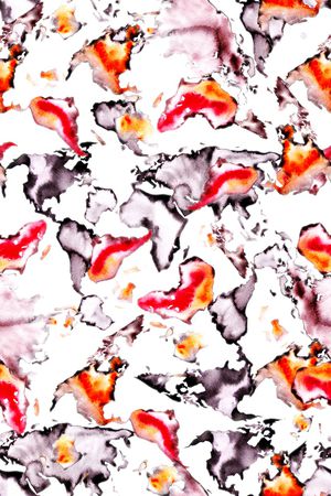 水彩印花华亿平台图片