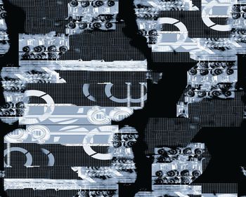 几何印花华亿平台图片