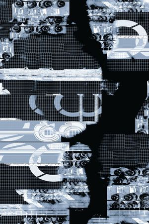 几何印花华亿平台图片