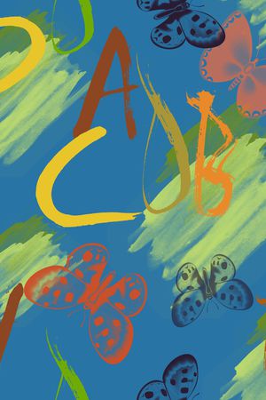 字母印花华亿平台图片