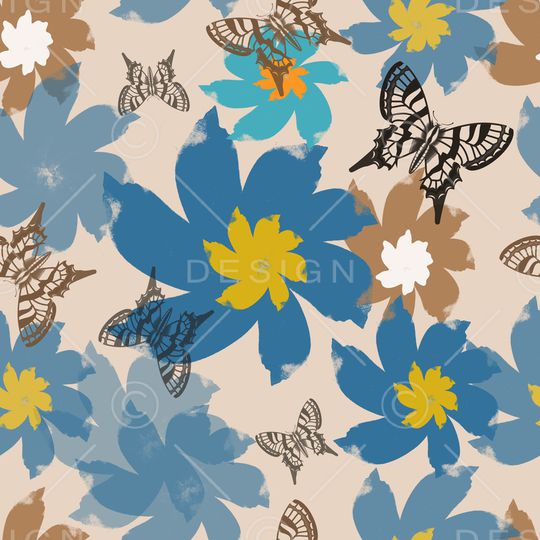 笔触印花华亿平台图片