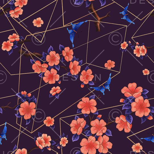 梅花印花华亿平台图片