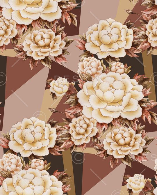 几何印花华亿平台图片