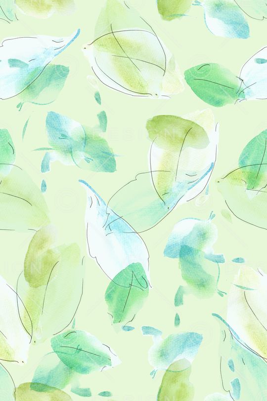 绿植树叶印花华亿平台图片