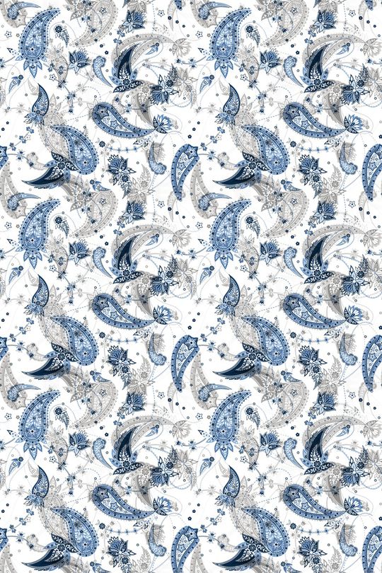 佩斯利印花华亿平台图片