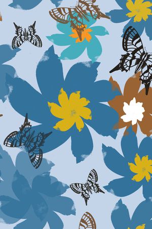 笔触印花华亿平台图片