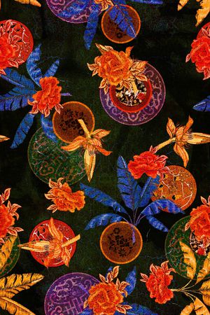 香云纱印花华亿平台图片