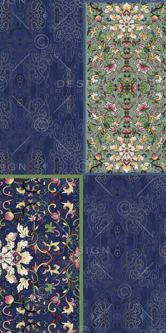 定位花印花华亿平台图片