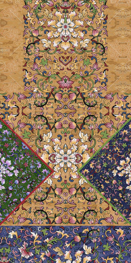 定位花印花华亿平台图片