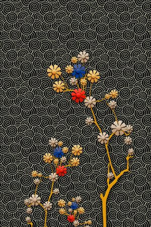 定位花印花华亿平台图片