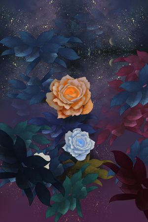 定位花印花华亿平台图片