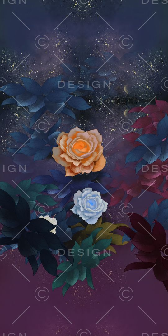 定位花印花华亿平台图片