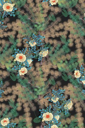 香云纱印花华亿平台图片