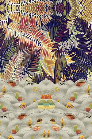 定位花印花华亿平台图片