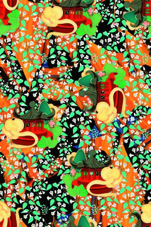 香云纱印花华亿平台图片