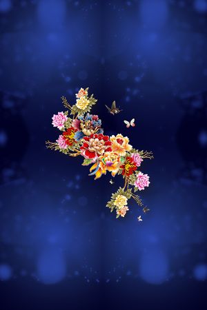 定位花印花华亿平台图片