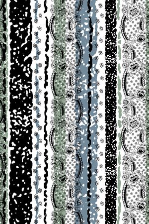 线条印花华亿平台图片