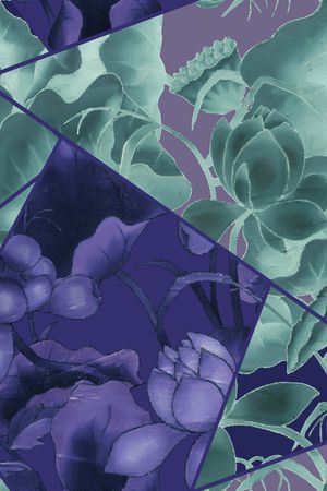 荷花印花华亿平台图片