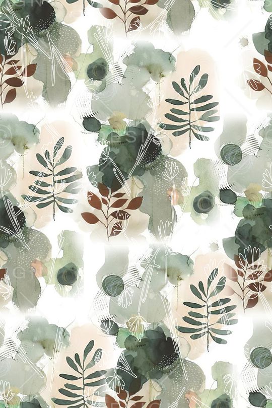 小清新印花华亿平台图片