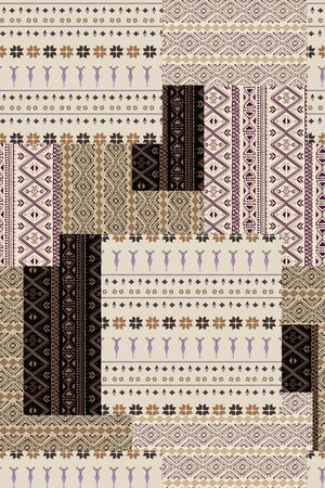 民族风印花华亿平台图片