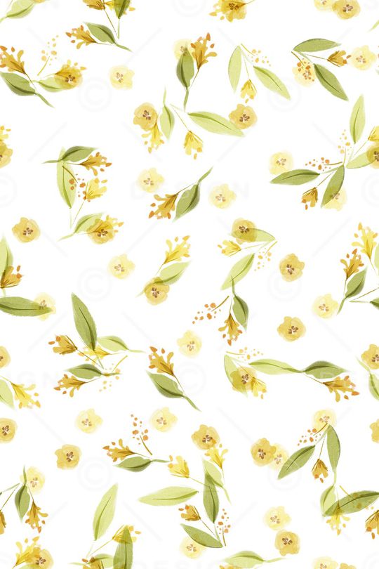 清爽底花卉印花华亿平台图片