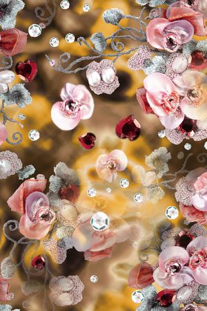 珠宝宝石印花华亿平台图片