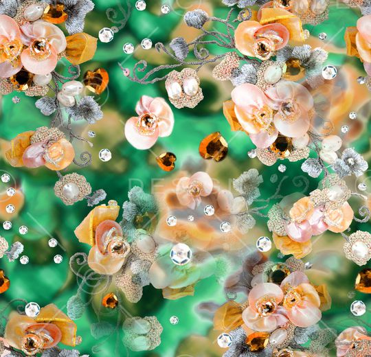 珠宝宝石印花华亿平台图片