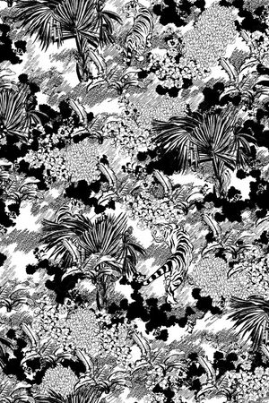 老虎印花华亿平台图片