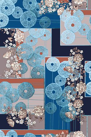 撞色印花华亿平台图片