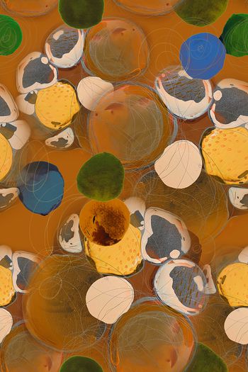 线条印花华亿平台图片