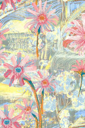 向日葵印花华亿平台图片