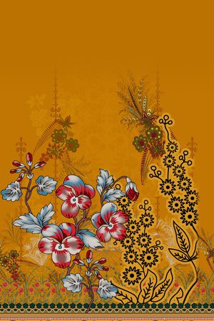 定位花印花华亿平台图片