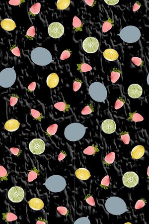 柠檬印花华亿平台图片