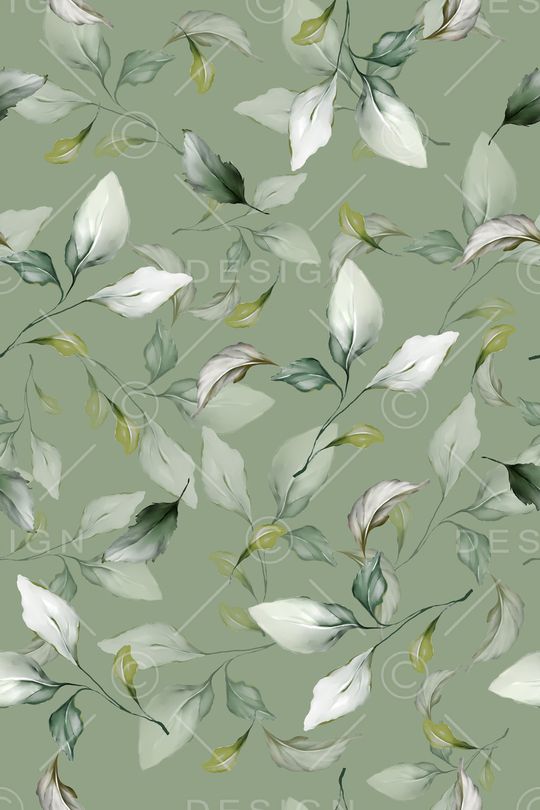 绿植树叶印花华亿平台图片