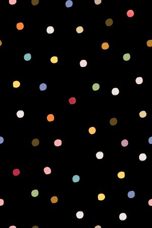 黑底花卉印花华亿平台图片