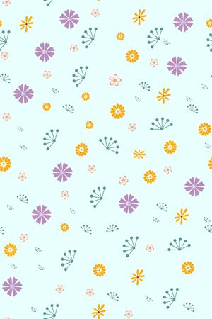 几何花卉印花华亿平台图片