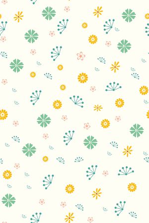 几何花卉印花华亿平台图片