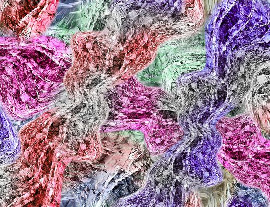 抽象印花华亿平台图片