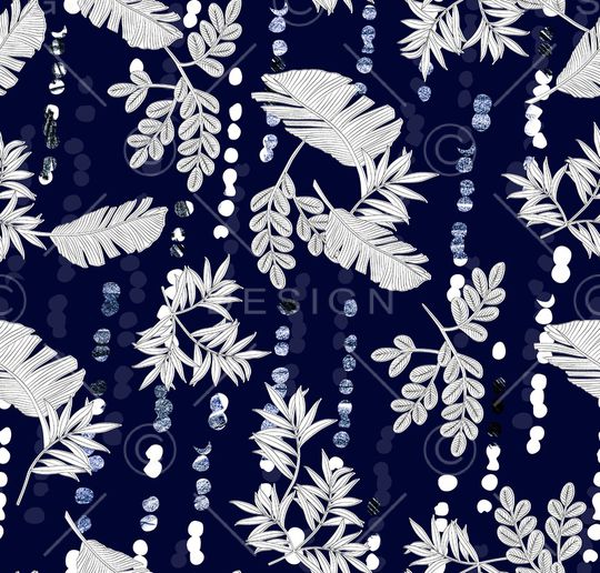 连衣裙印花华亿平台图片