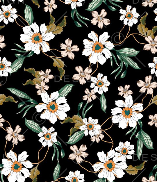 连衣裙印花华亿平台图片