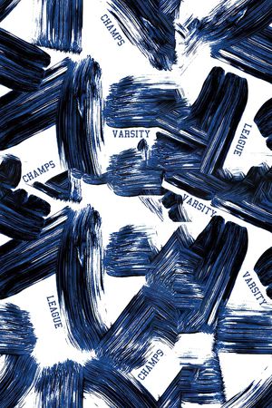 字母印花华亿平台图片