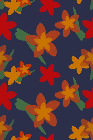 笔触印花华亿平台图片