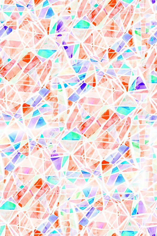 几何印花华亿平台图片