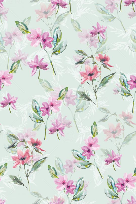 小清新印花华亿平台图片