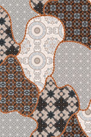 民族风印花华亿平台图片