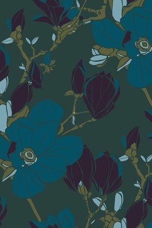 真丝印花华亿平台图片